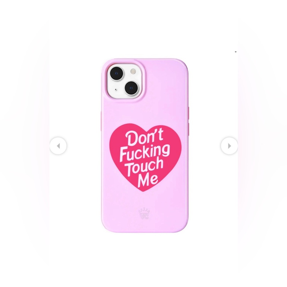 Velvet Caviar Don’t Fucking Touch Me Phone Case - I Phone 12